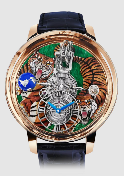 Jacob & Co astronomia art TIGERS (ROSE GOLD) replica watch AT100.40.AA.UB.ABALA Jacob & Co astronomia art TIGERS (ROSE GOLD) replica watch AT100.40.AA.UB.ABALA